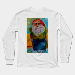 Holiday Gnome, Do Not Disturb Long Sleeve T-Shirt